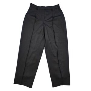 Spanx The Perfect Pant Black Wide Leg High Rise Pleated Trousers 21171R Women XL